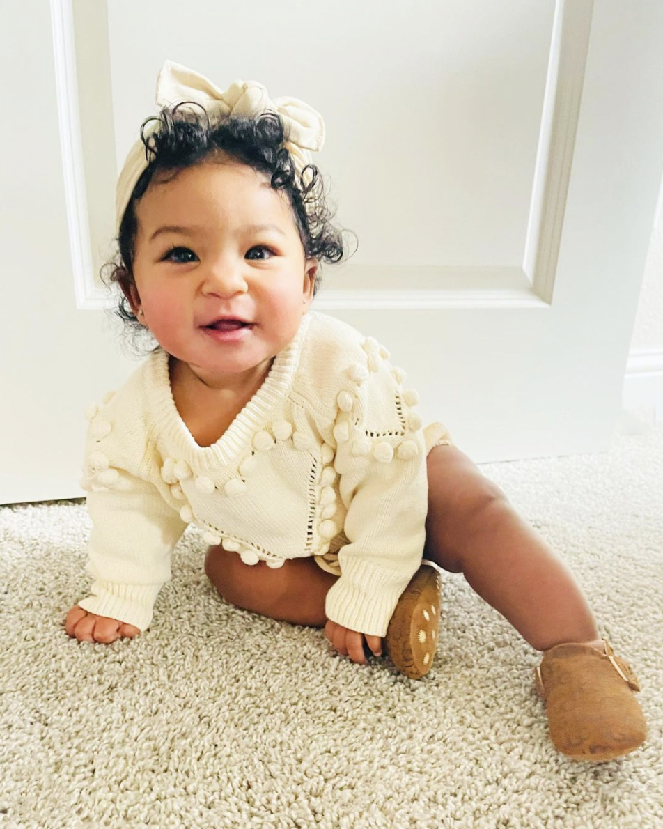 HEART Knitted Romper