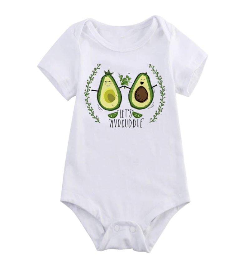 Avocado 2024 onesie baby