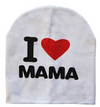 I Love Mama / Papa Warm Cotton Beanie