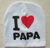 I Love Mama / Papa Warm Cotton Beanie