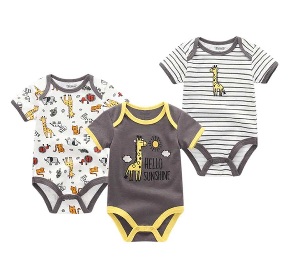 3 Newborn Onesies