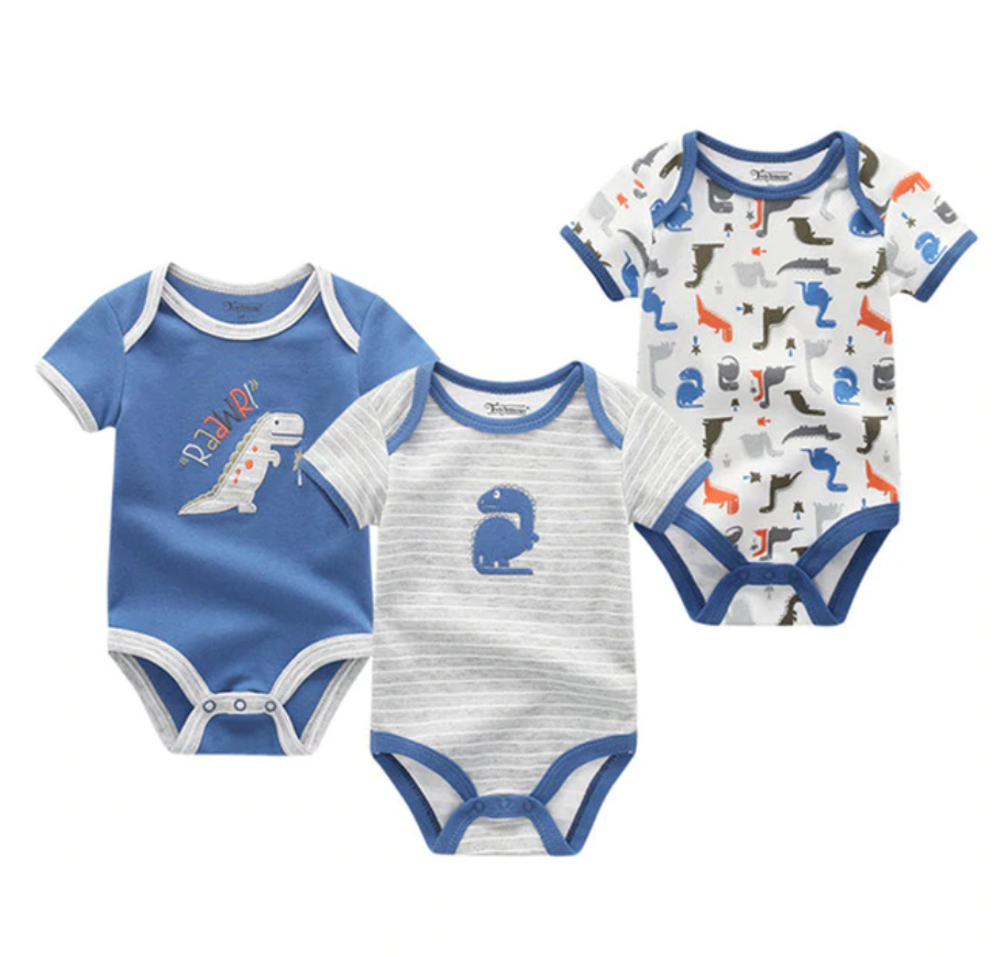 3 Newborn Onesies