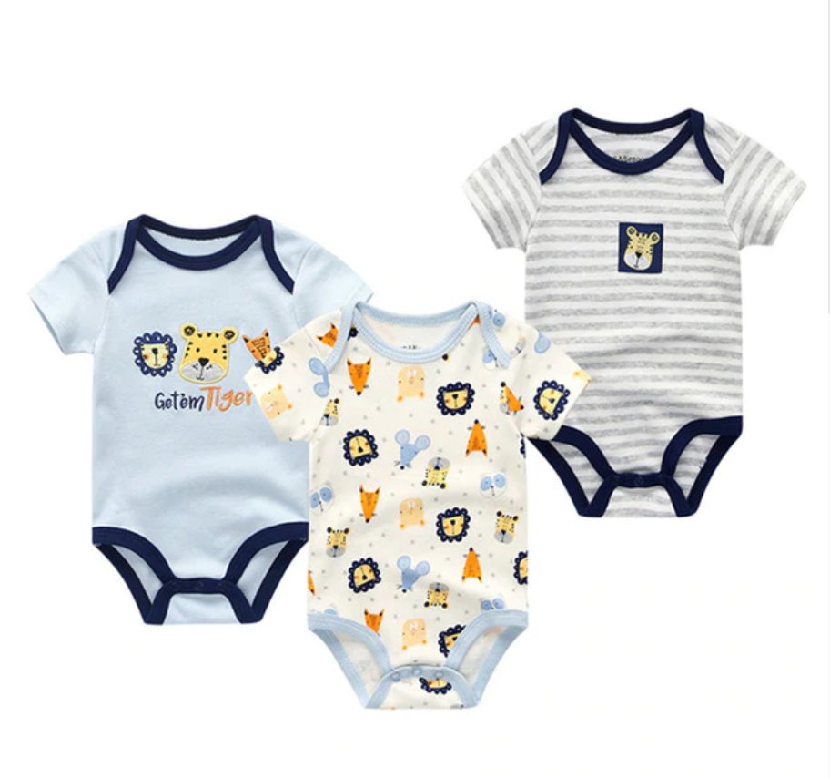 3 Newborn Onesies