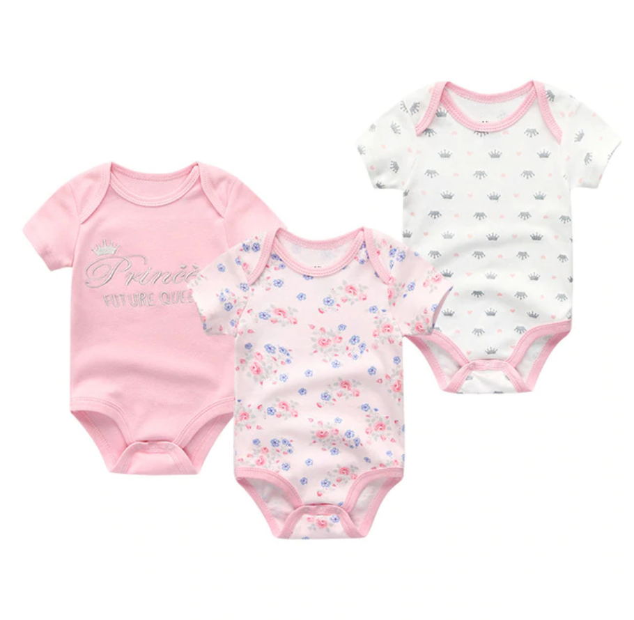 3 Newborn Onesies