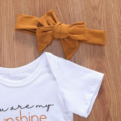 YOU ARE MY SUNSHINE Summer Outfit