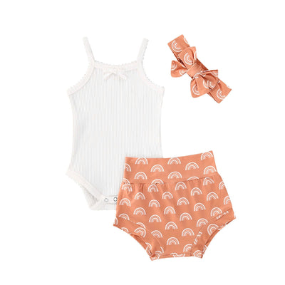 RAINBOW Coral Summer Outfit
