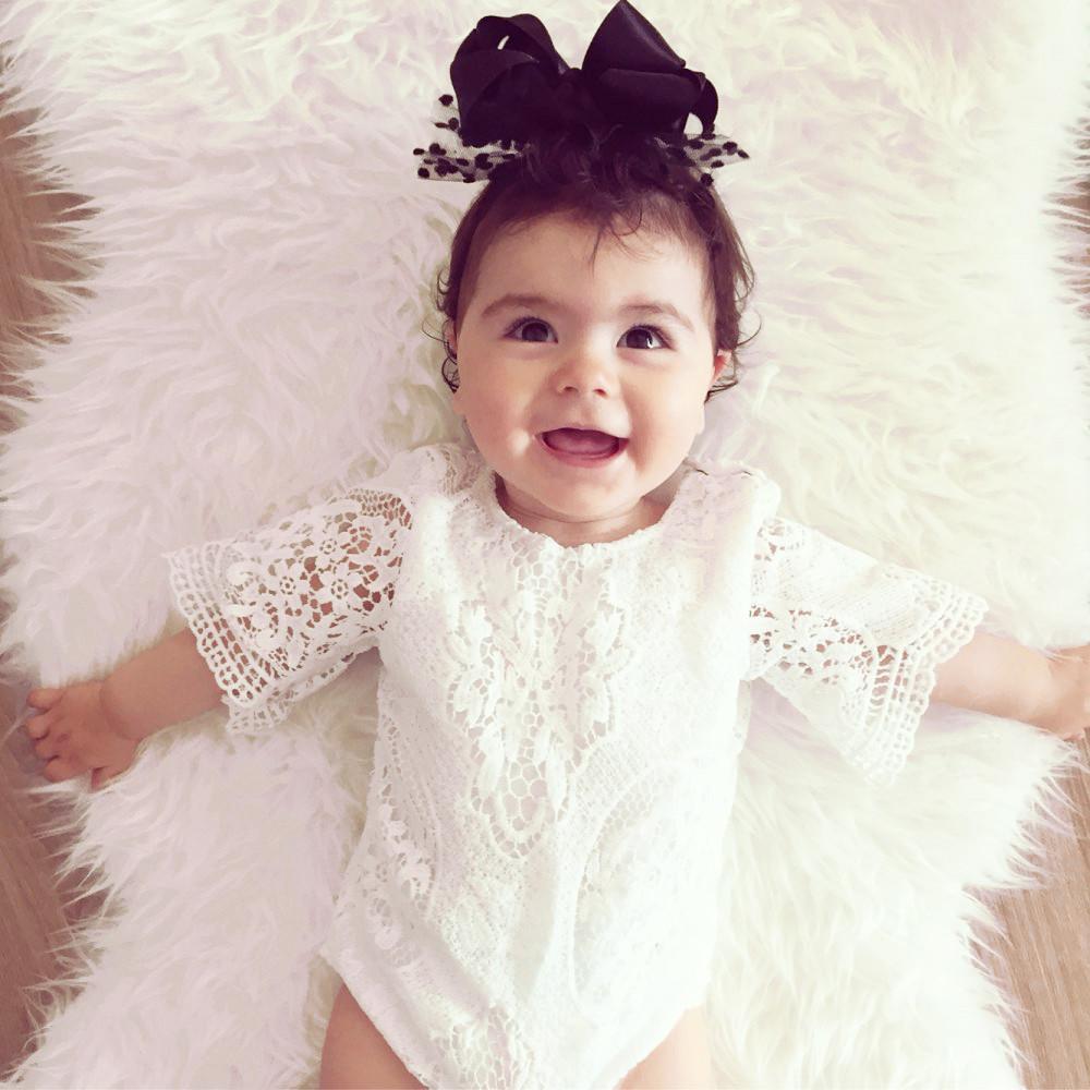 LEILA Lace Onesie Hazel Bo