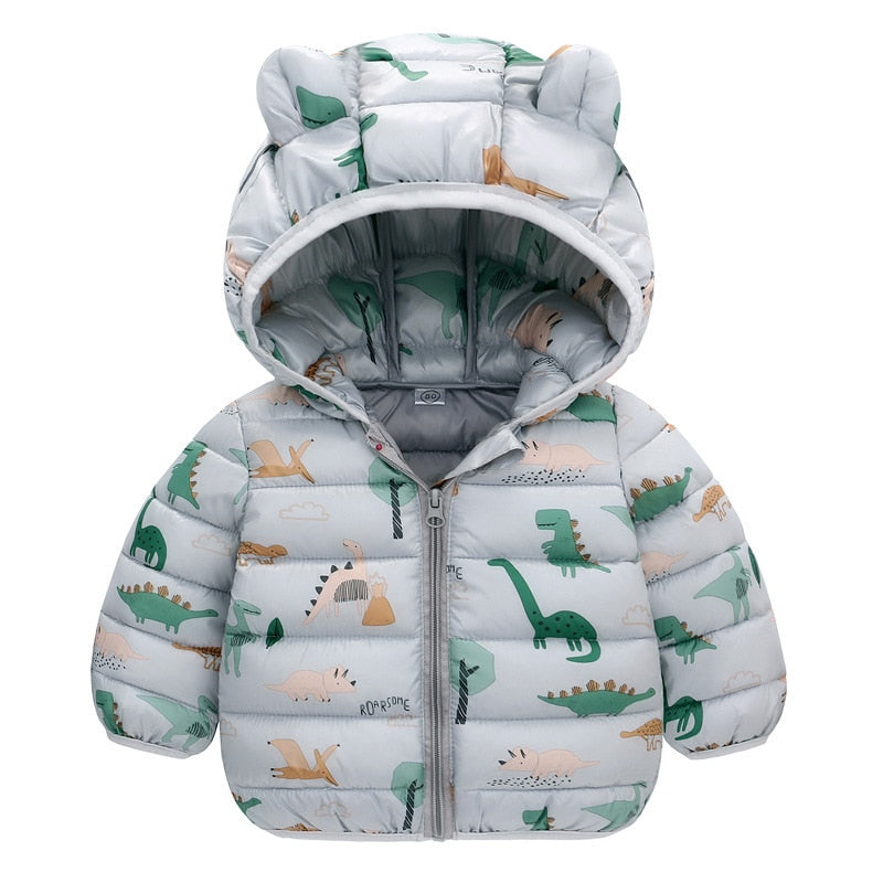 Winter fall Newborn Infants Baby girls boys Clothes Warm Hooded Jumpsuit Jacket  Baby wear Clothing sets Cotton Coveralls rompers - OnshopDeals.Com