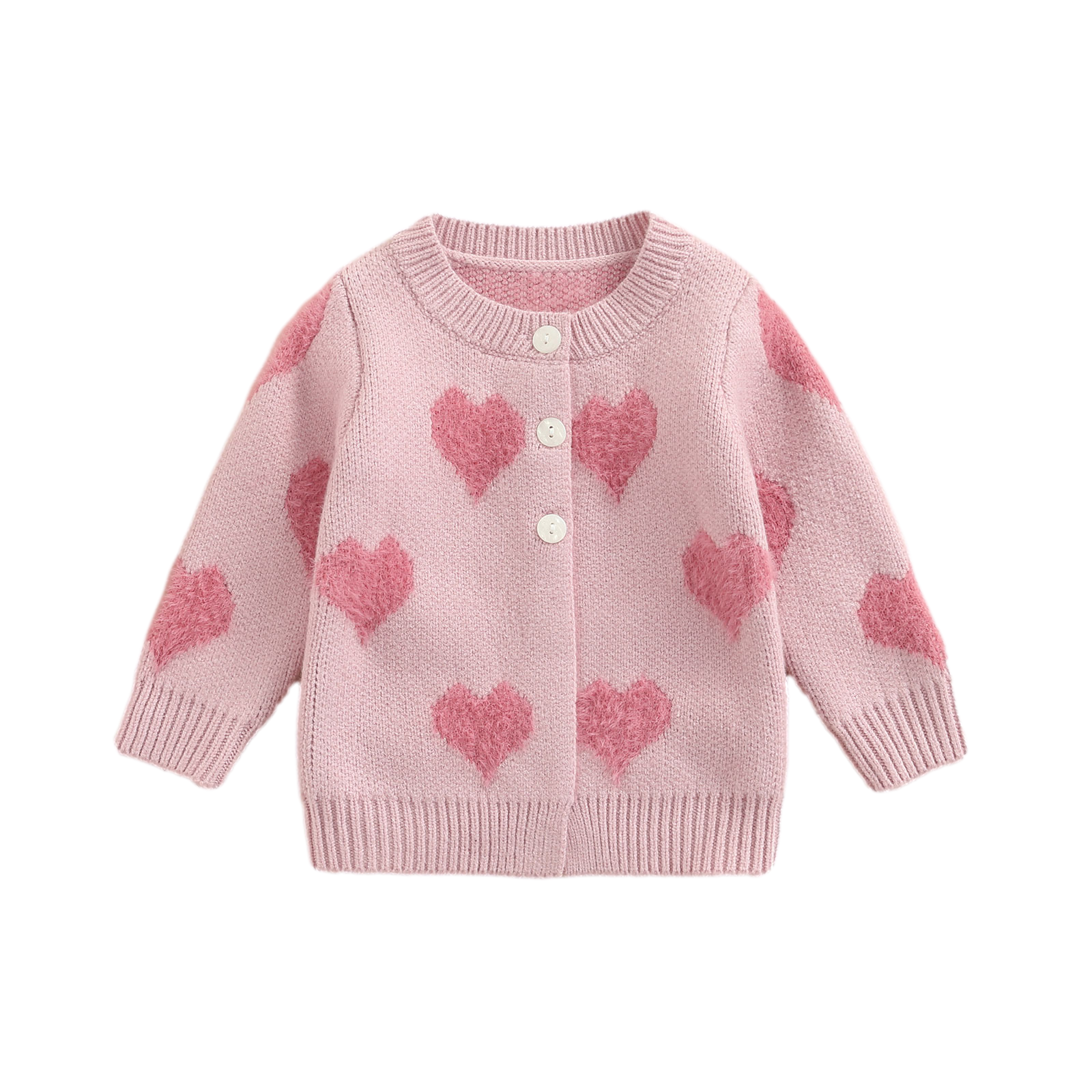 BIG HEARTS Knitted Cardigan