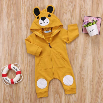 Baby Bear Hoody Jumpsuit