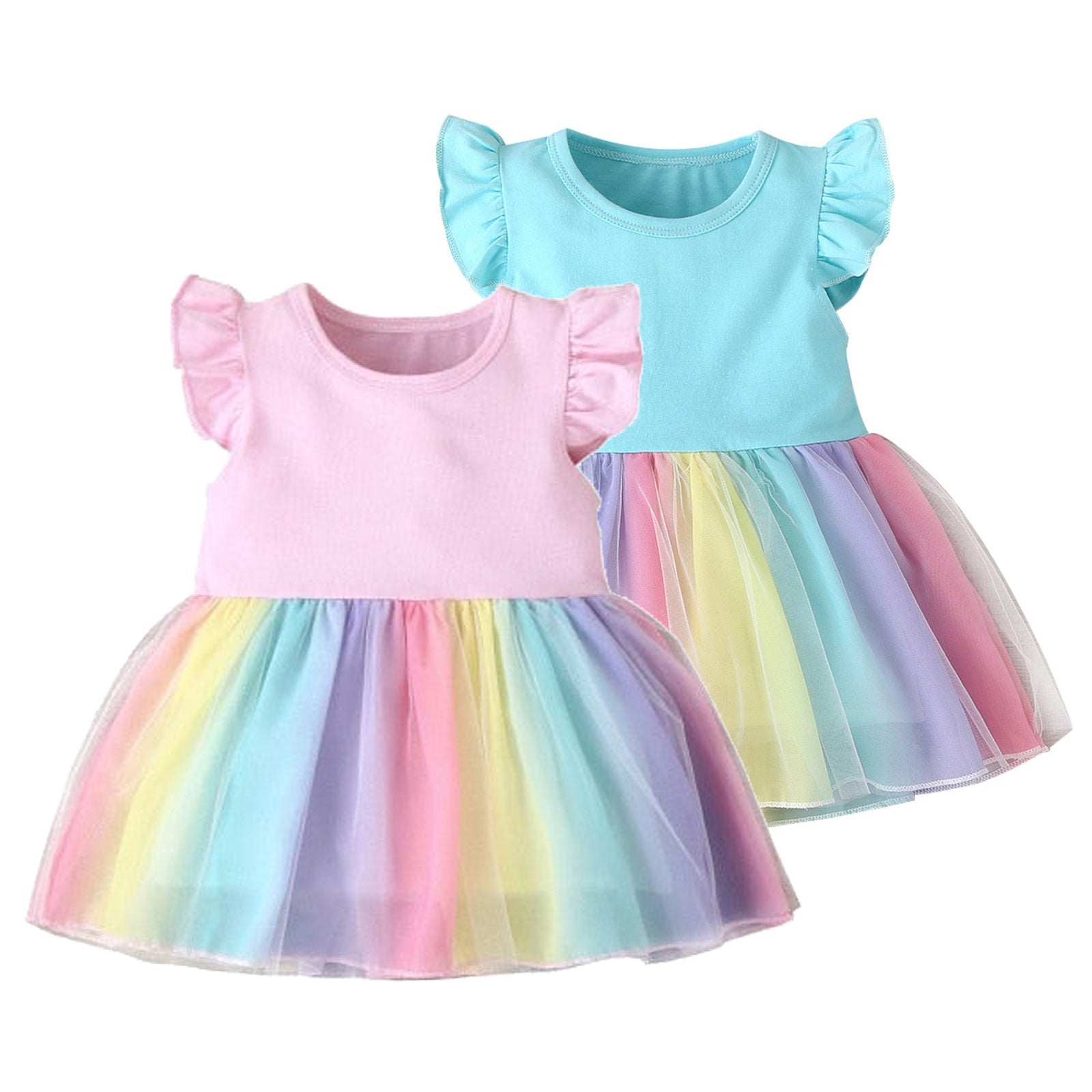 Rainbow Tutu Dress for Women