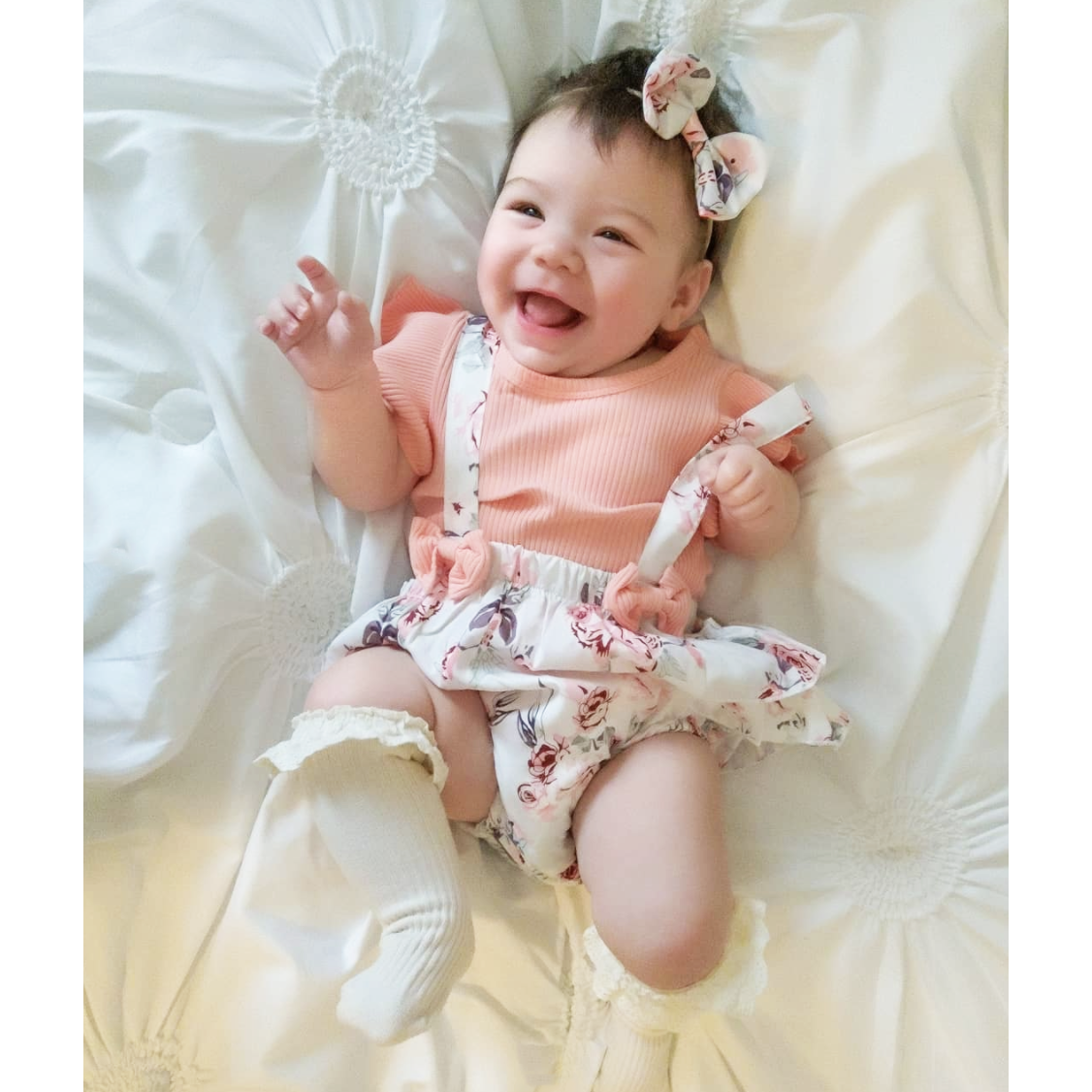 SOPHIE Overall Romper with Headband