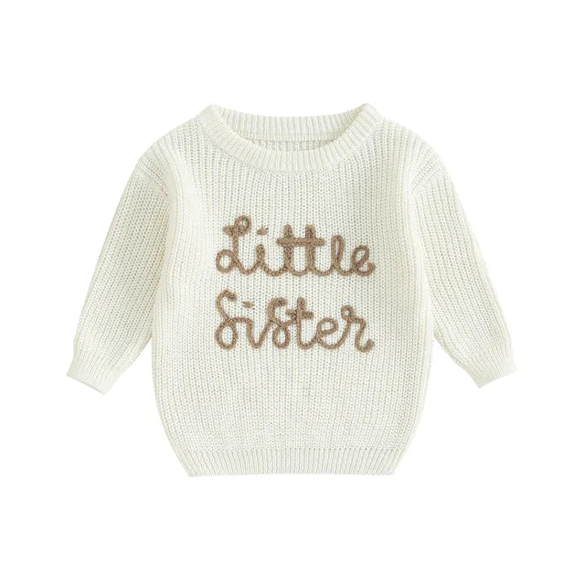 BIG SISTER/LITTLE SISTER Knitted Sweater