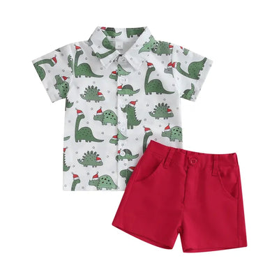 DINOSAUR CHRISTMAS Summer Outfit