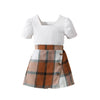 NOLA Plaid Skirt Outfit