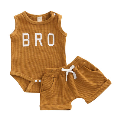 BRO Waffle Knit Outfit