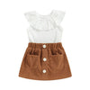 LIVIA Corduroy Skirt Outfit