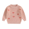 LITTLE HEARTS Knitted Sweater