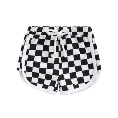 RACER Checkered Shorts