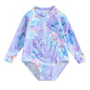 UNICORN Long-Sleeve Swim Set