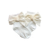 PAULINE Velvet Bowtie Socks