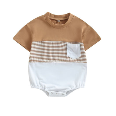 TOMMY Striped T-Shirt Onesie