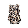LEOPARD Tassel Romper
