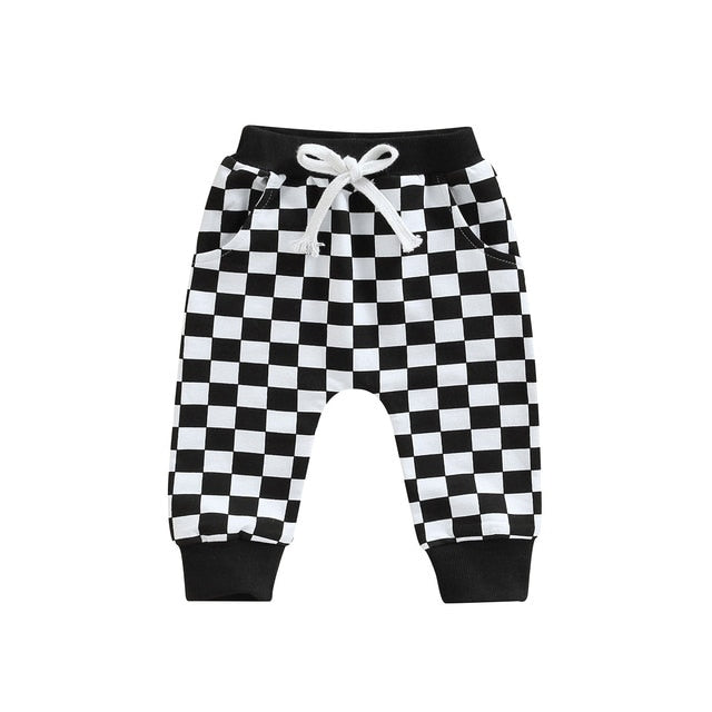 RACER Checkered Joggers