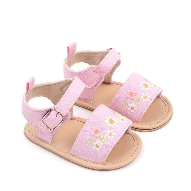 Summer Girls Flat Sandals Fashion Pearl Flower Girls Princess Shoes Toddler  Baby Girl Shoes Flat Heels Sandals 2-8Y Size 22-31 - AliExpress