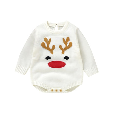 RUDOLPH Knitted Romper