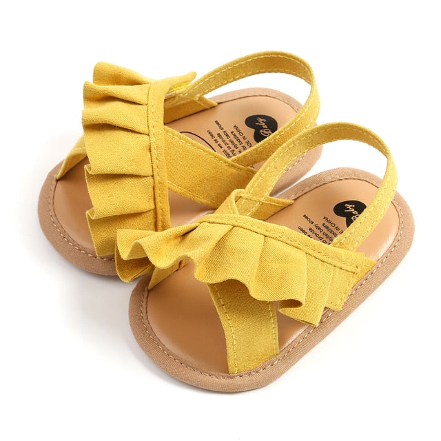 GINNY Ruffle Sandal