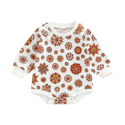 FLOWER LOVE Long-Sleeve Onesie