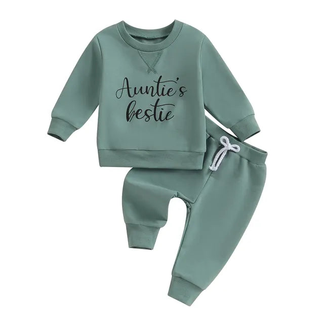 AUNTIE'S BESTIE Outfit - Hazel & Bo