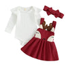 HAPPY DEER Overall Dress Outfit