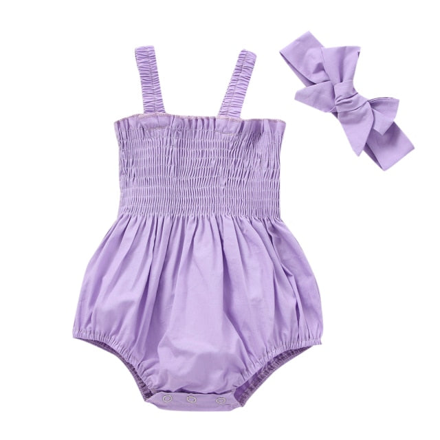 FRANNY Romper with Headband