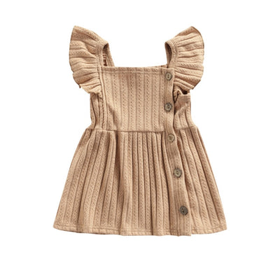 AUDRIA Ruffle Knitted Dress