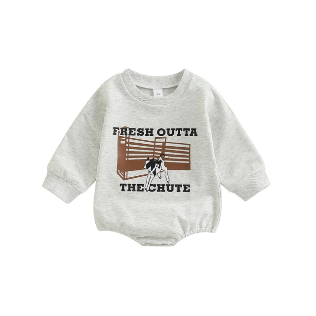 FARM BABY Long-Sleeve Onesie
