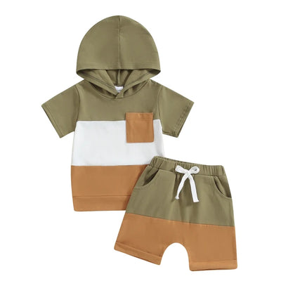 LOUIE Striped Summer Hoody Outfit
