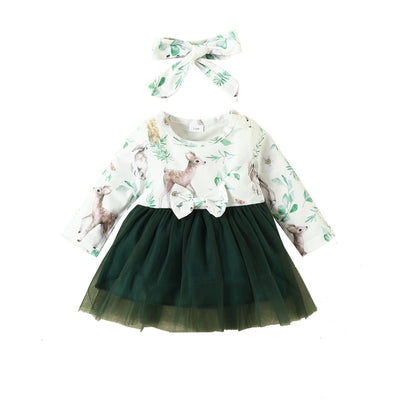 FOREST Tulle Bowtie Dress