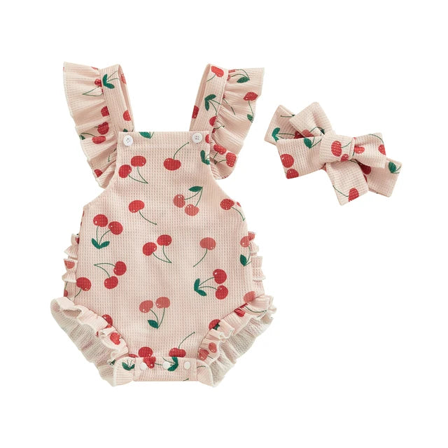 SUMMER DAYS Ruffle Romper