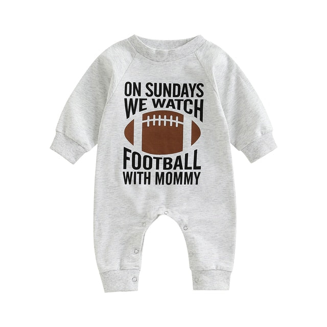 ON SUNDAYS WE WATCH FOOTBALL Jumpsuit