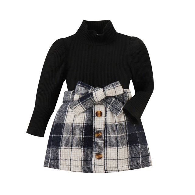 SAMANTHA Plaid Skirt Outfit - Hazel & Bo