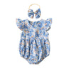 MEADOW Floral Romper with Headband