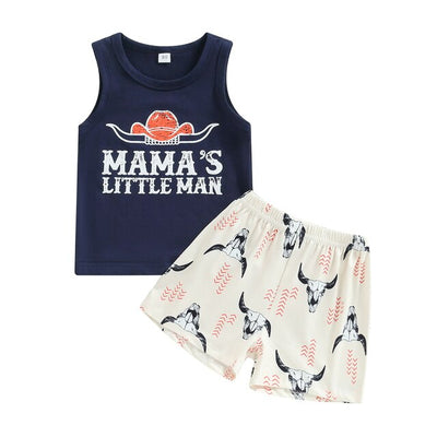 MAMA'S LITTLE MAN Summer Outfit