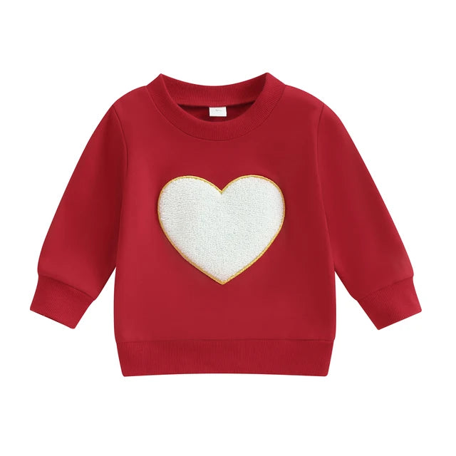 BIG HEART Sweatshirt - Hazel & Bo