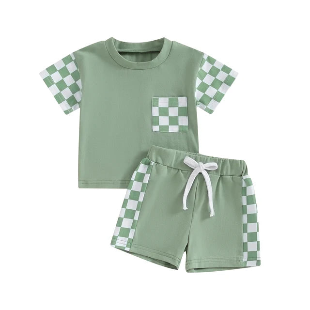 RACER Checkered Summer Outfit