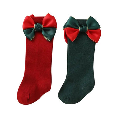 CHRISTMAS Bowtie Socks