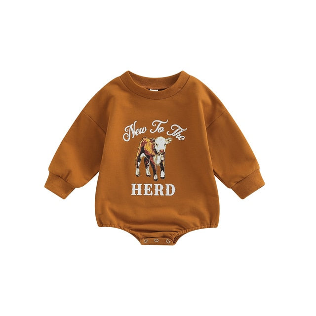FARM BABY Long-Sleeve Onesie