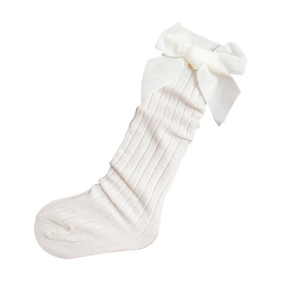 ZINNIA Velvet Bowtie Socks