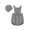 AVERY Knitted Romper with Beanie
